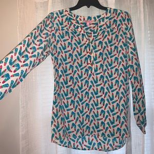 Lilly Pulitzer Lipstick top size small